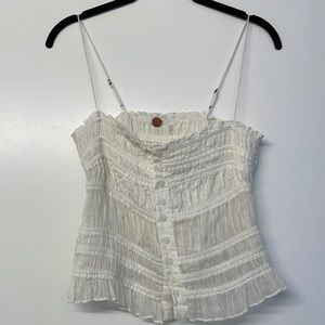 Free people cotton thank top size XS